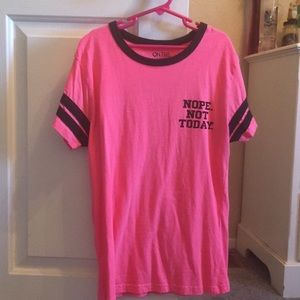 Pink t-shirt